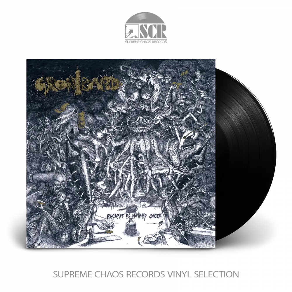 GRONIBARD - Regarde Les Hommes Sucer · BLACK LP (Death Metal Vinyl)
