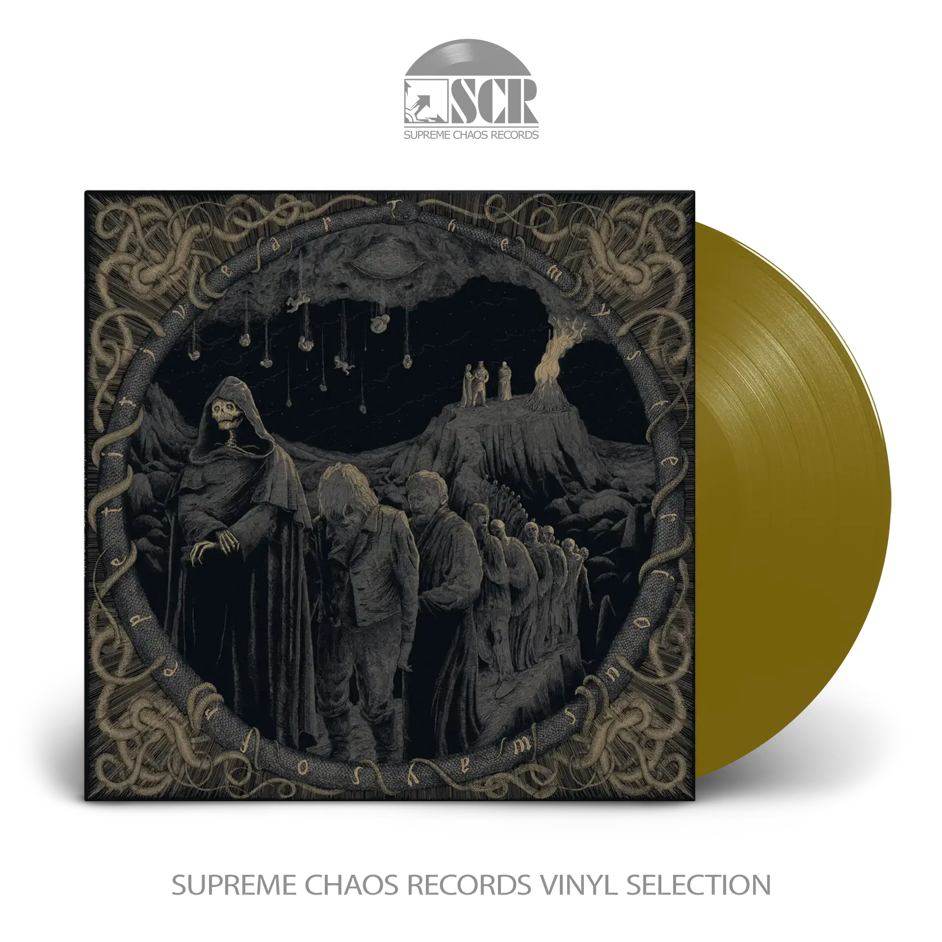 CHAPEL OF DISEASE - The Mysterious Ways Of Repetitive Art · GOLD LP CHAPEL OF DISEASE - The Mysterious Ways Of Repetitive Art · GOLD LP (Death Metal Vinyl)