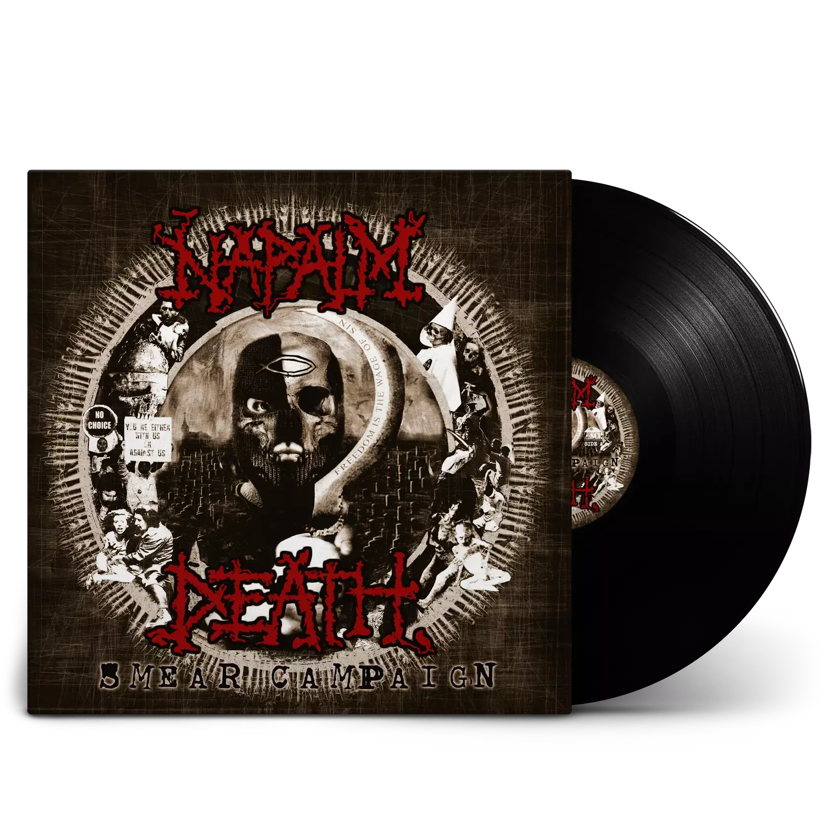 NAPALM DEATH · Smear Campaign | BLACK LP NAPALM DEATH · Smear Campaign | BLACK LP (Grindcore Vinyl)