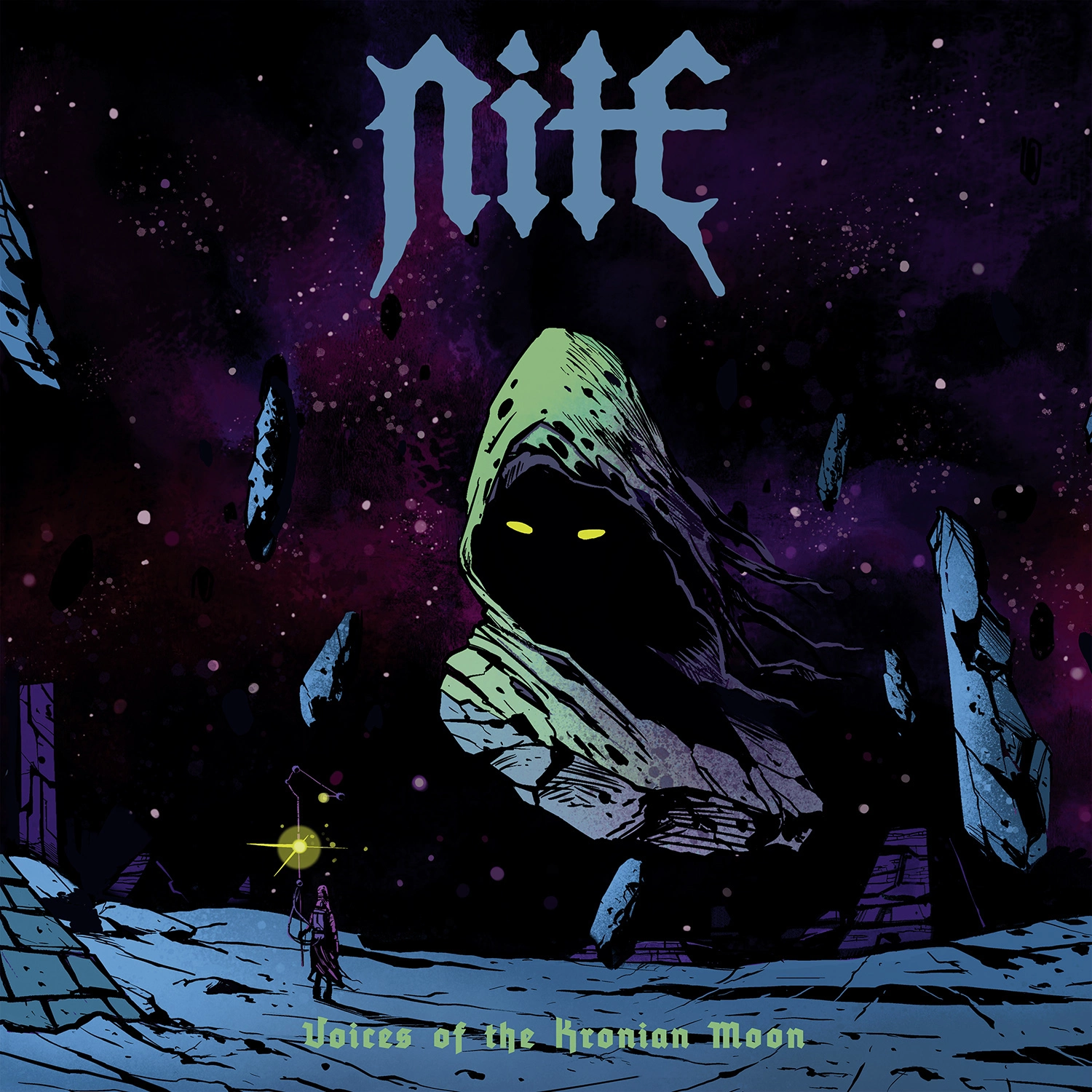NITE · Voices of the Kronian Moon | BLACK LP · Bild 1 NITE · Voices of the Kronian Moon | BLACK LP (Heavy Metal Vinyl) · Bild 1