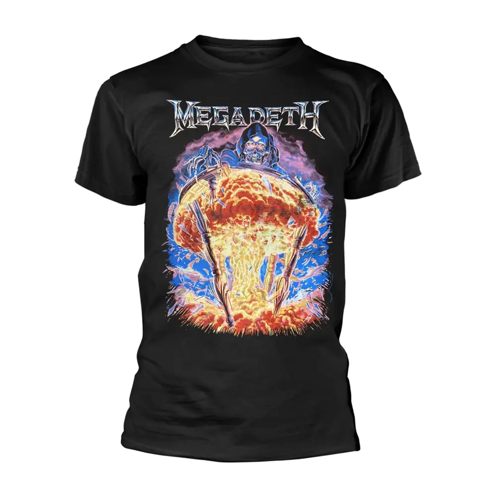 MEGADETH · Bomb Splatter | T-SHIRT MEGADETH · Bomb Splatter | T-SHIRT (Thrash Metal/Heavy Metal Clothes)