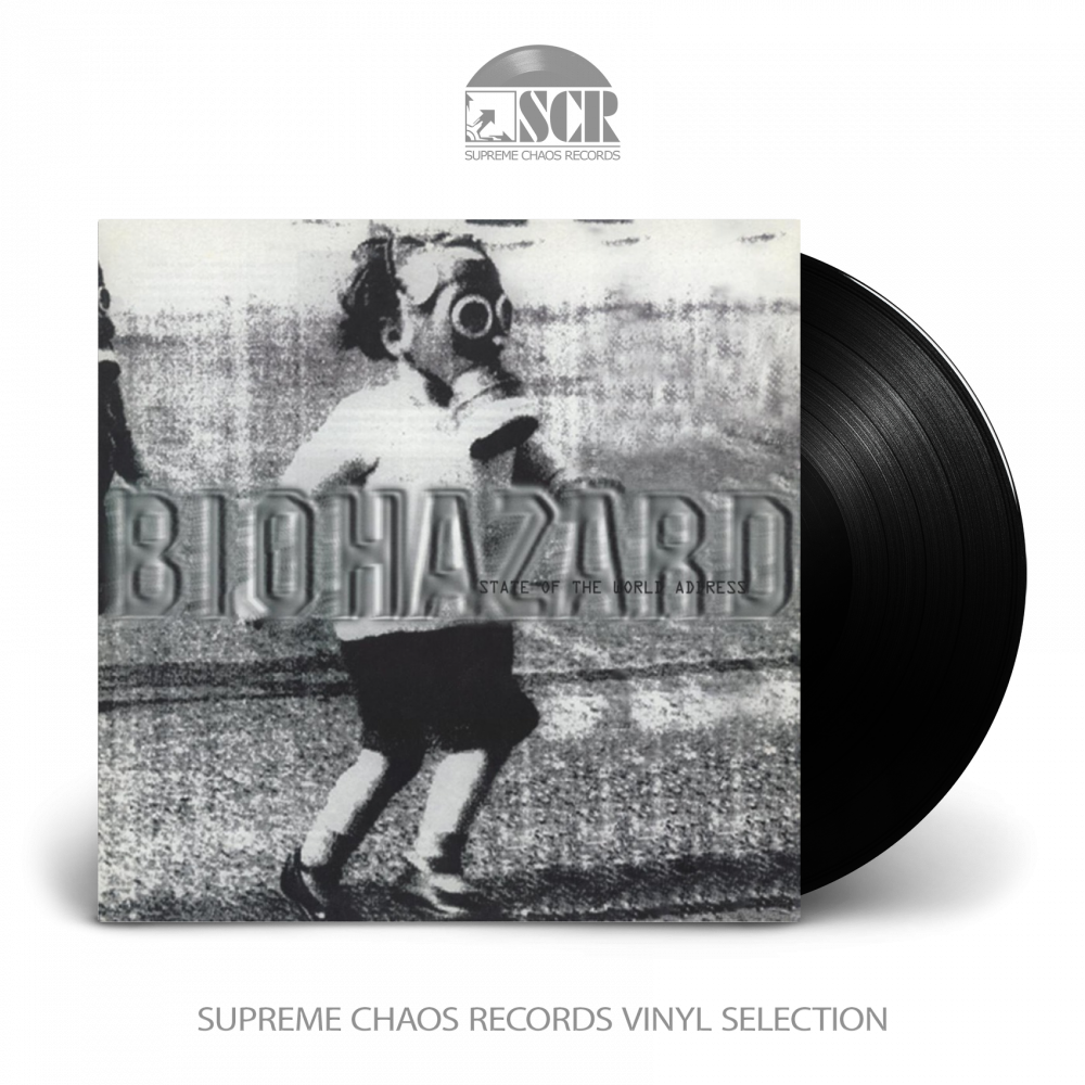 BIOHAZARD - State Of The World Address · BLACK LP (Hardcore Vinyl)