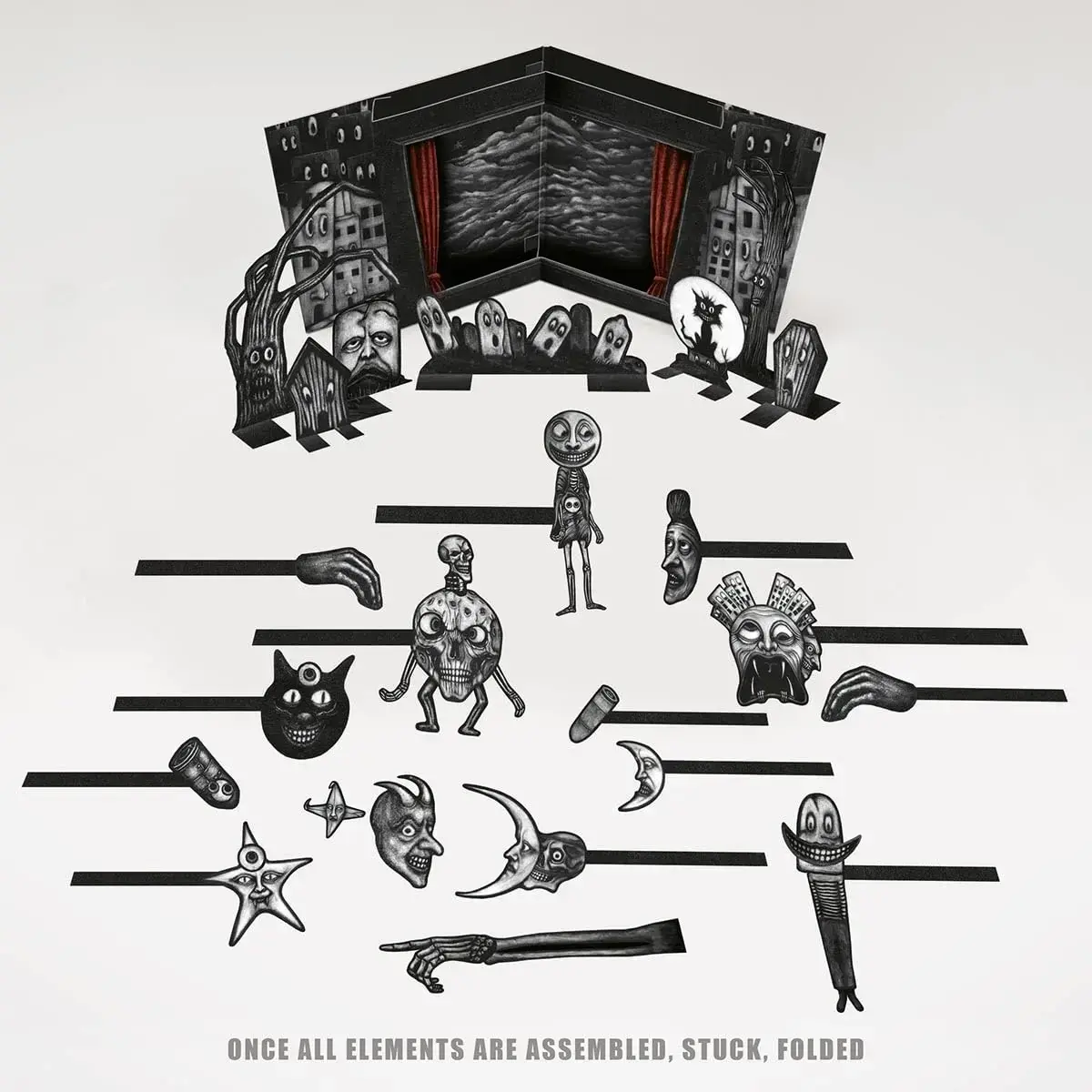 CRIPPLED BLACK PHOENIX · Sceaduhelm | RED/BLACK MARBLED 2LP · Bild 3 CRIPPLED BLACK PHOENIX · Sceaduhelm | RED/BLACK MARBLED 2LP (Progressive Rock Vinyl) · Bild 3