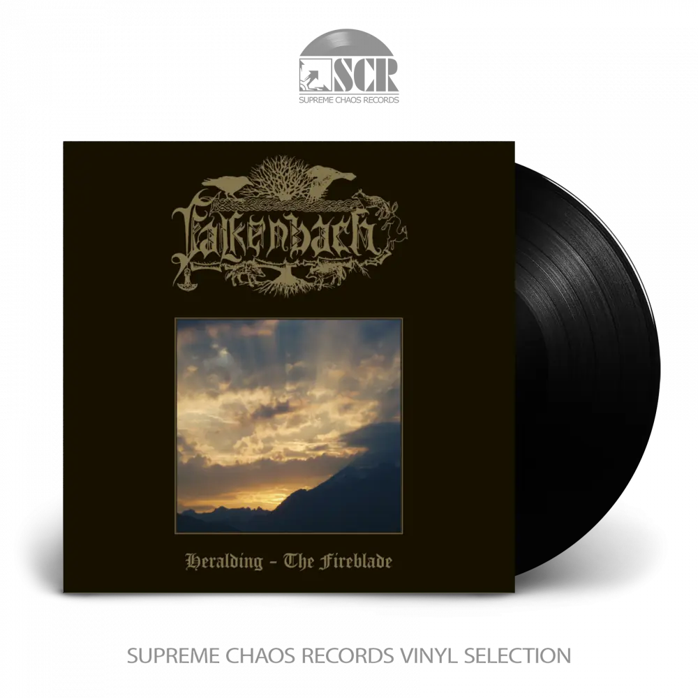 FALKENBACH - Heralding - The Fireblade · BLACK LP (Folk/Black Metal Vinyl)
