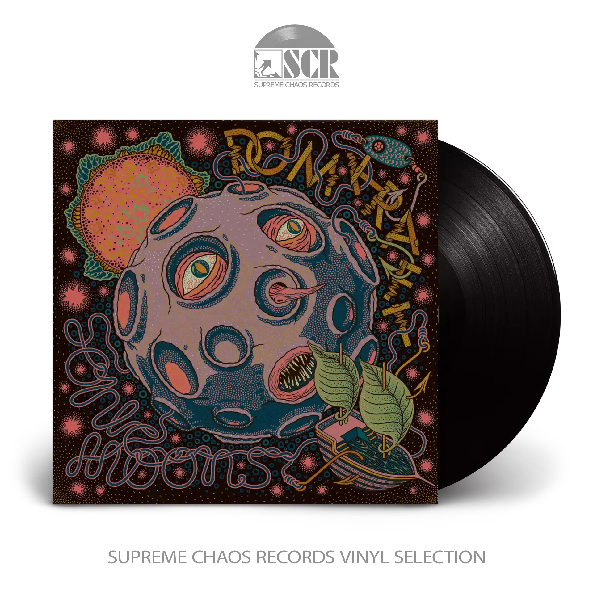 DOMKRAFT · Sonic Moons | BLACK LP (Stoner Metal/Doom Metal Vinyl)