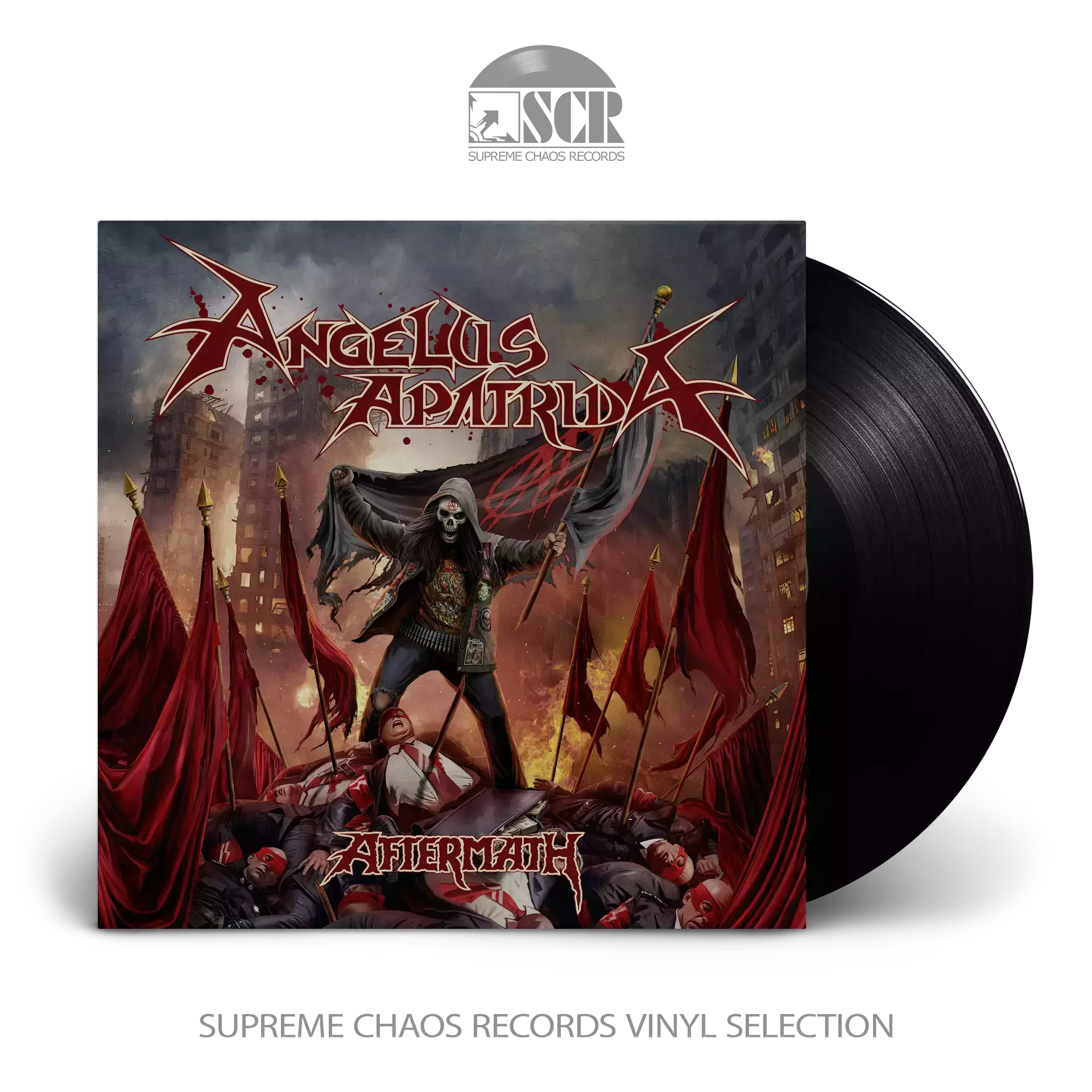 ANGELUS APATRIDA - Aftermath · BLACK VINYL (Thrash Metal Vinyl)