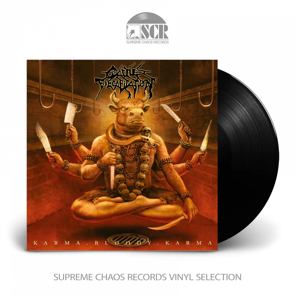 CATTLE DECAPITATION · Karma.Bloody.Karma | BLACK LP CATTLE DECAPITATION · Karma.Bloody.Karma | BLACK LP (Death Metal Vinyl)