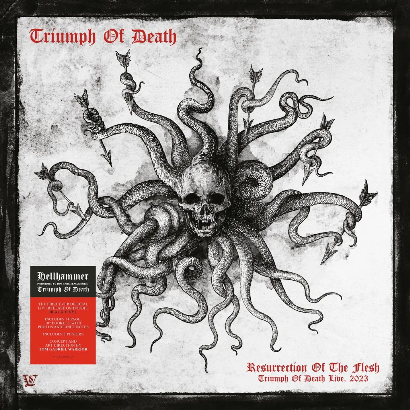 TRIUMPH OF DEATH - Resurrection Of The Flesh · BLACK 2LP (Extreme Metal Vinyl) · Bild 1