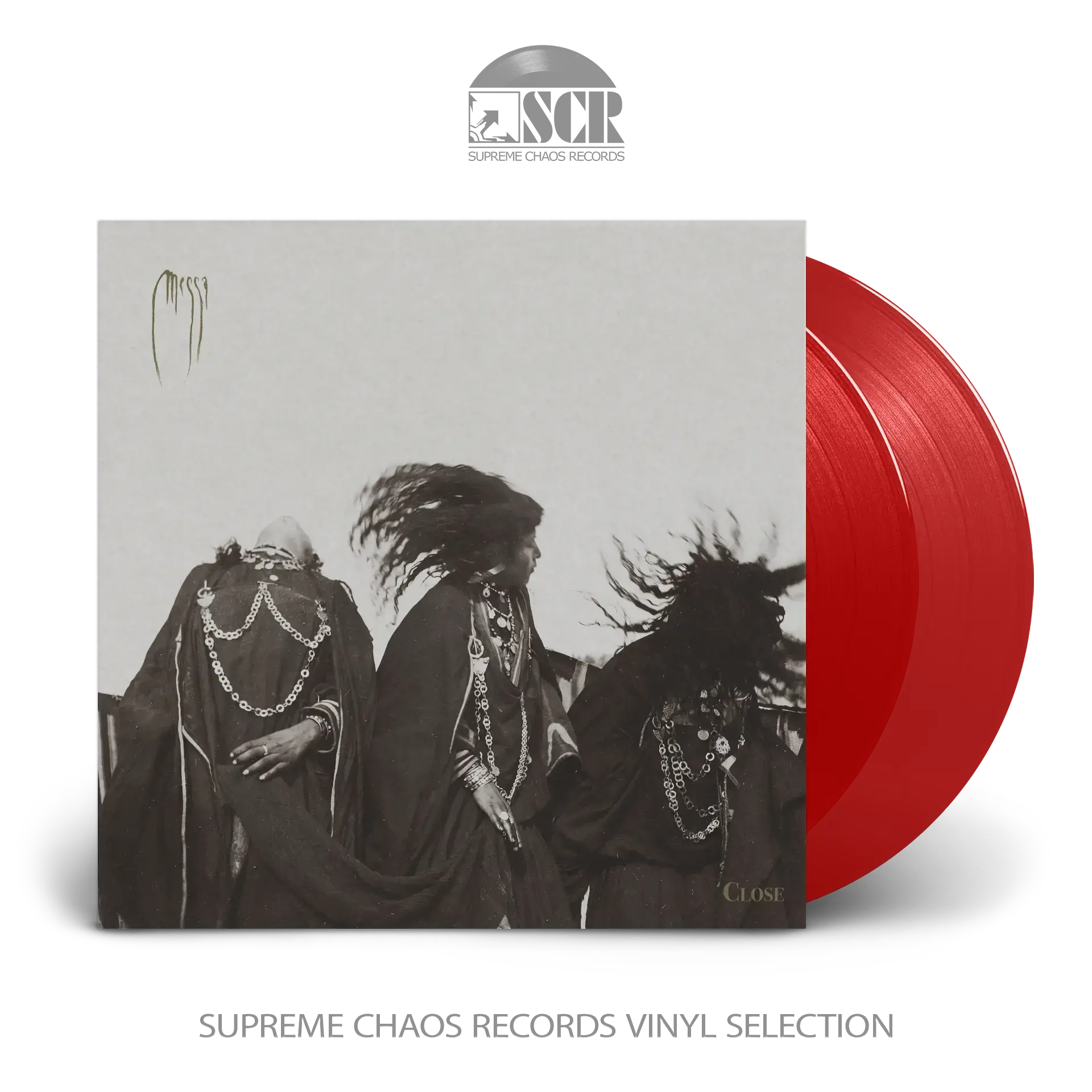 MESSA · Close | TRANSPARENT RED 2LP MESSA · Close | TRANSPARENT RED 2LP (Doom Metal Vinyl)
