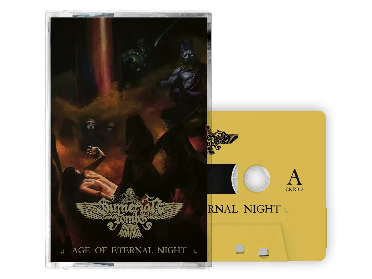 SUMERIAN TOMBS - Age of Eternal Night · ORANGE YELLOW TAPE · Bild 1 SUMERIAN TOMBS - Age of Eternal Night · ORANGE YELLOW TAPE (Black Metal/Death Metal Tapes) · Bild 1