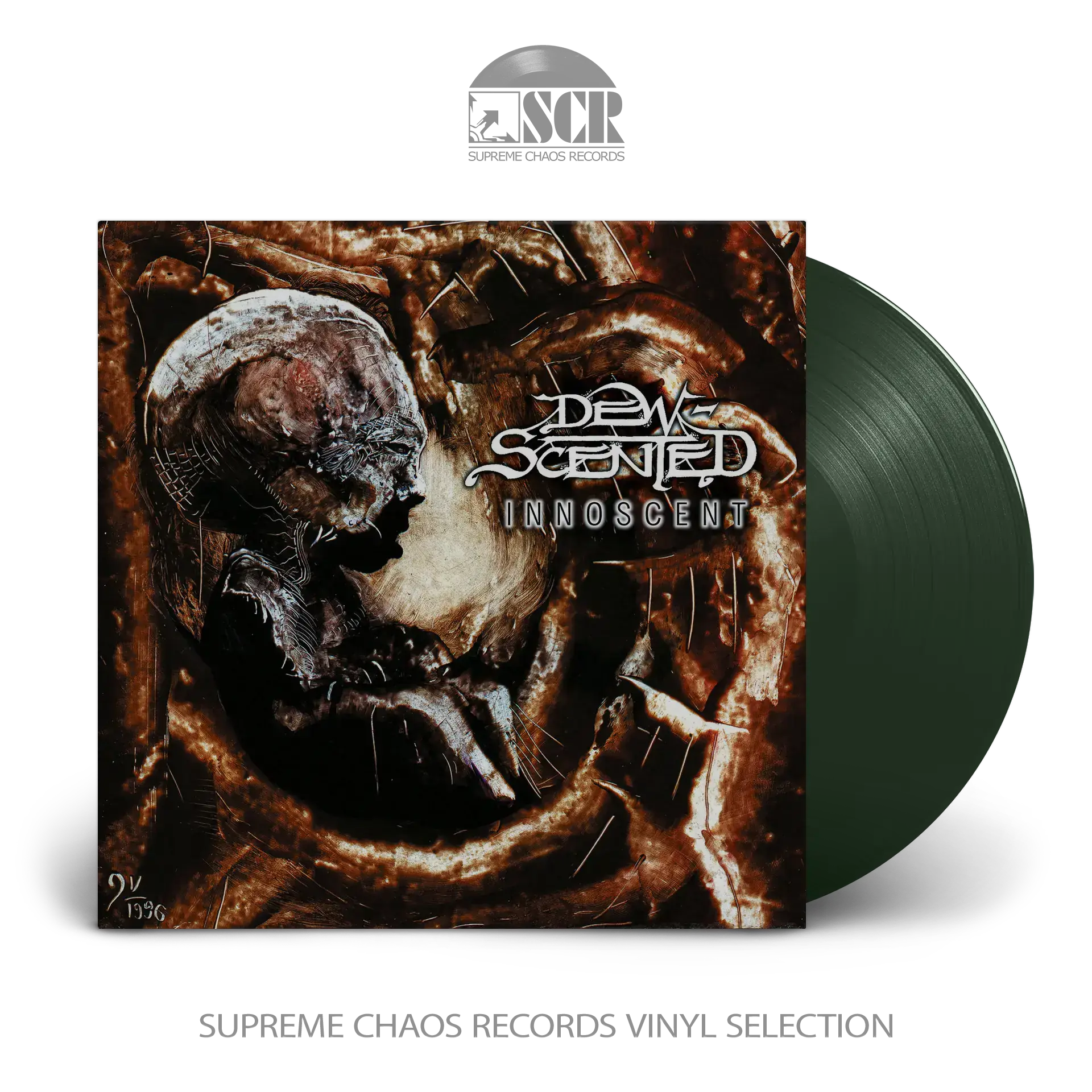 DEW-SCENTED - Innoscent · DARK OLIVE LP (Thrash Metal Vinyl)