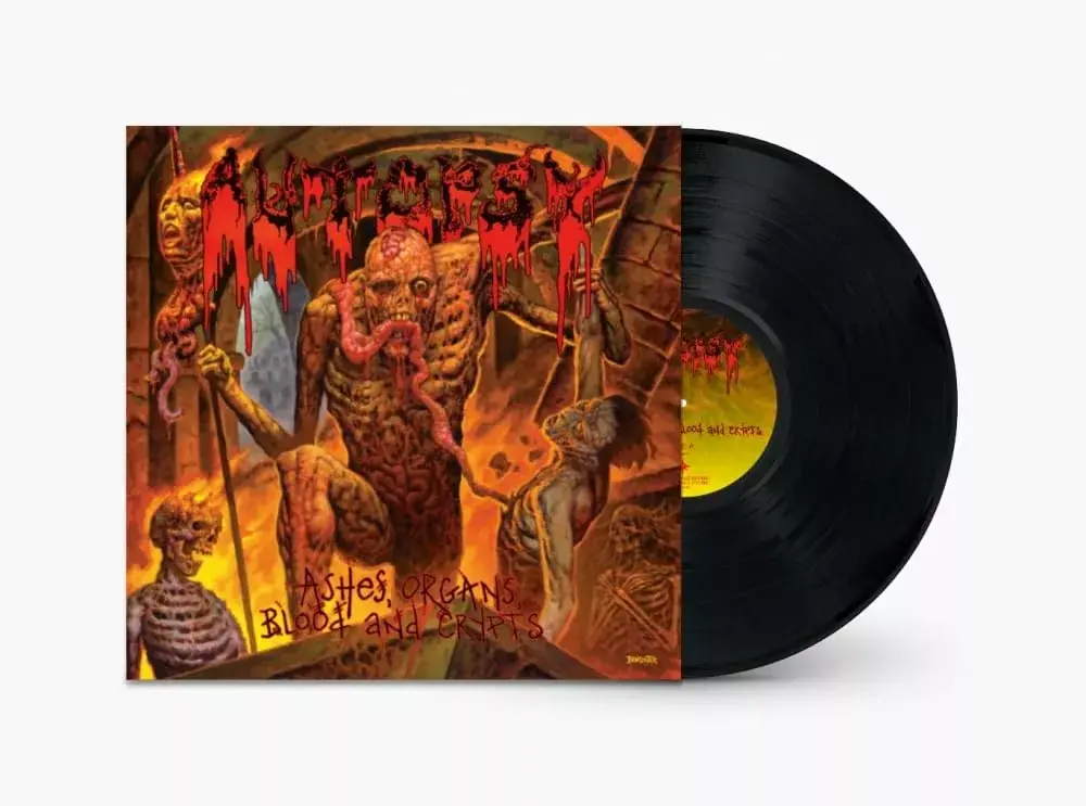 AUTOPSY - Ashes, Organs, Blood And Crypts · BLACK LP (Death Metal Vinyl)