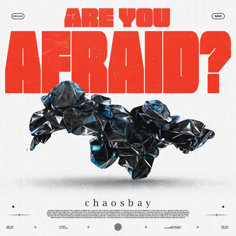CHAOSBAY · Are You Afraid? | BLACK LP (Progressive Metalcore Vinyl) · Bild 1