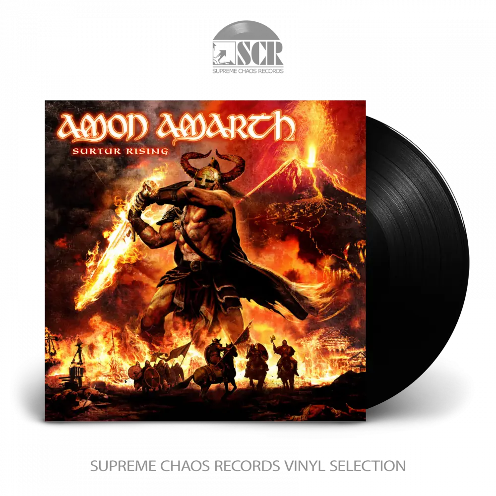 AMON AMARTH · Surtur Rising | BLACK LP (Death Metal Vinyl)
