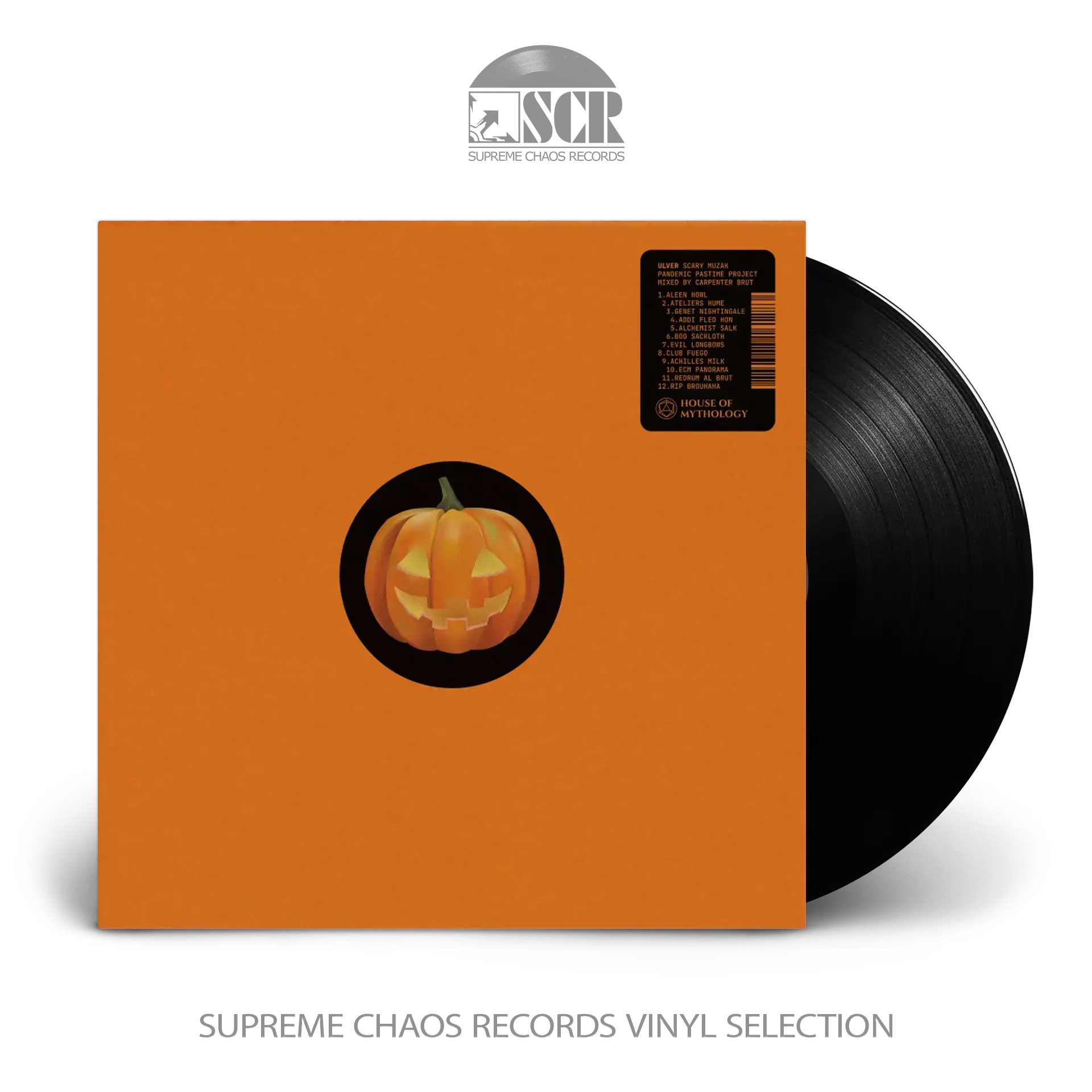 ULVER - Scary Muzak · BLACK LP (Electronic Vinyl)