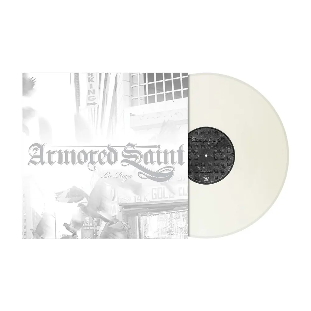 ARMORED SAINT · La Raza (Re-Issue) | SPOOKY CLEAR WHITE LP ARMORED SAINT · La Raza (Re-Issue) | SPOOKY CLEAR WHITE LP (Heavy Metal Vinyl)