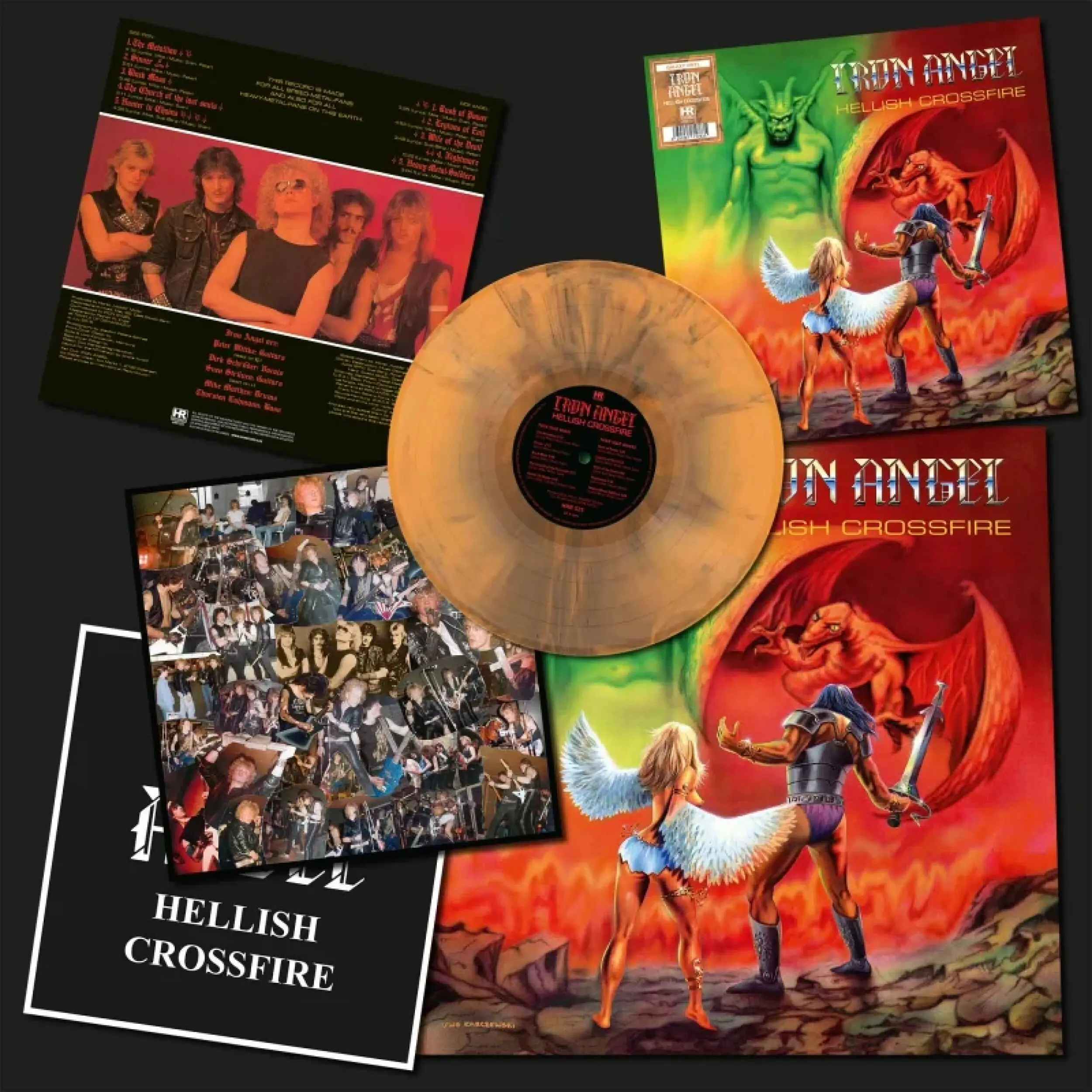 IRON ANGEL · Hellish Crossfire | GALAXY LP IRON ANGEL · Hellish Crossfire | GALAXY LP (Thrash Metal Vinyl)