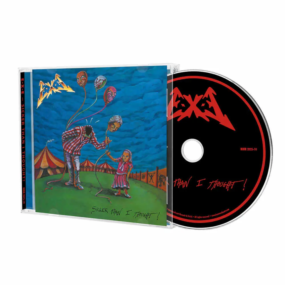 E-X-E · Sticker Than I Thought | CD E-X-E · Sticker Than I Thought | CD (Heavy Metal CDs)