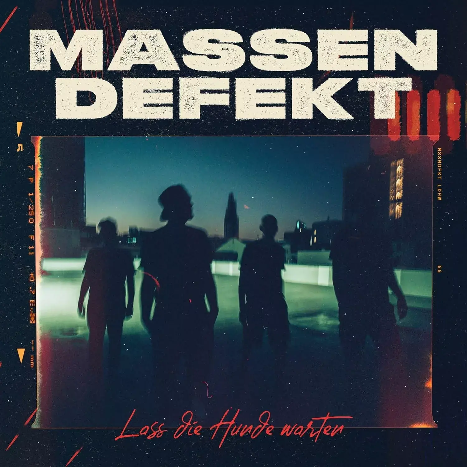 MASSENDEFEKT · Lass die Hunde warten | BLACK LP (Rock Vinyl) · Bild 1