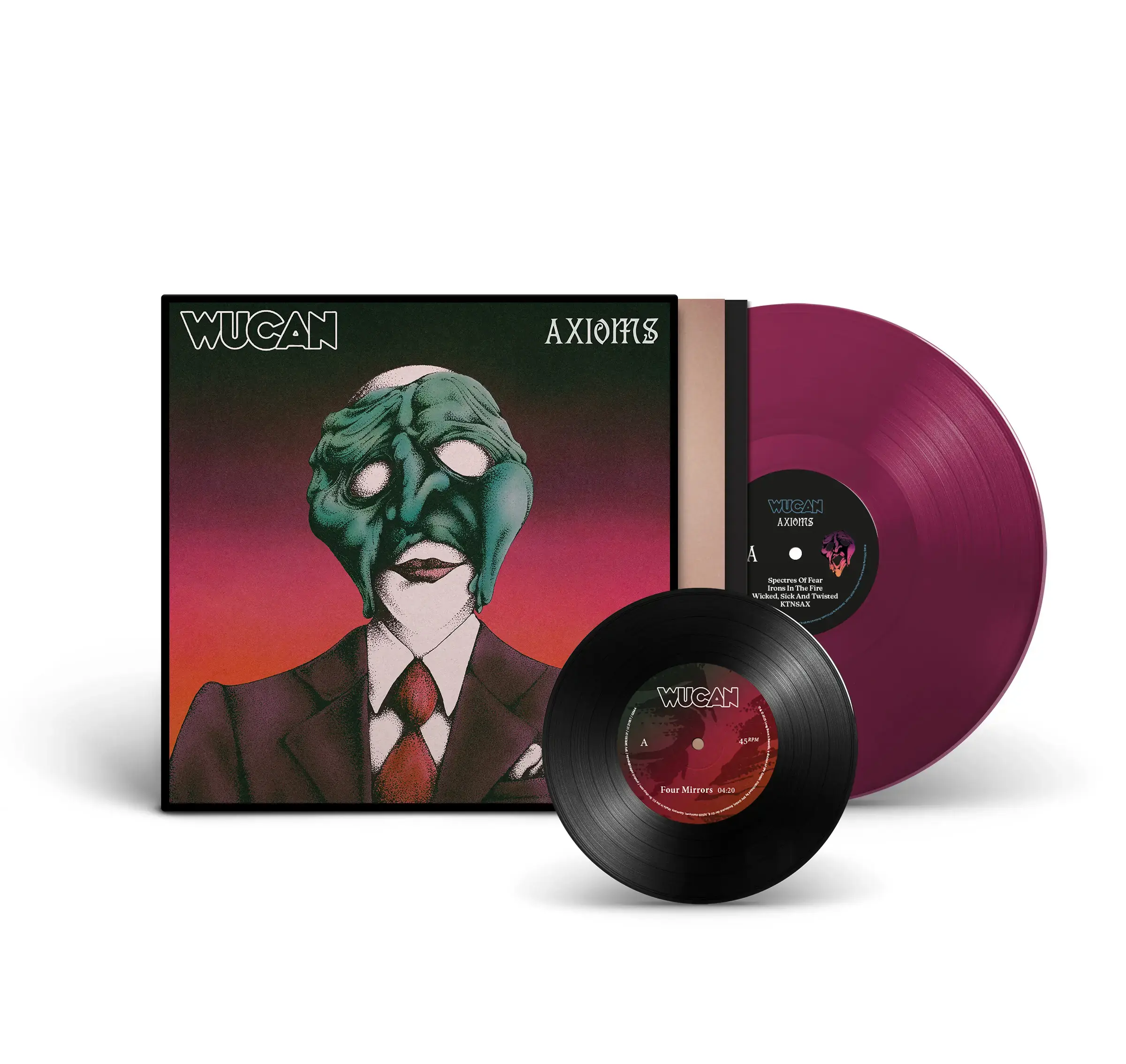 WUCAN · Axioms (Collectors Edition) | VIOLA LP+7" (Hard Rock/Progressive Rock Vinyl) · Bild 2