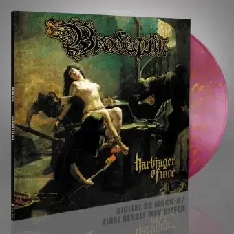 BRODEQUIN - Harbinger Of Woe · VIOLET SPLATTER LP (Death Metal Vinyl)