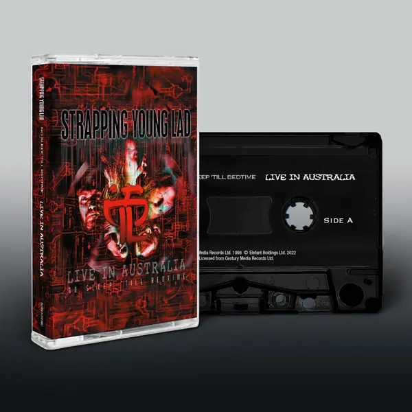 STRAPPING YOUNG LAD - No Sleep Till Bedtime · SMOKE TAPE CASS (Death Metal Tapes)