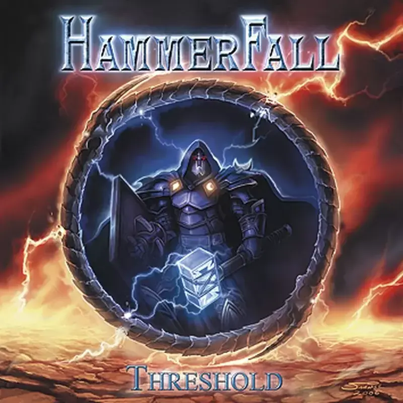 HAMMERFALL · Threshold | TRANSPARENT BLUE LP (Heavy Metal Vinyl) · Bild 1