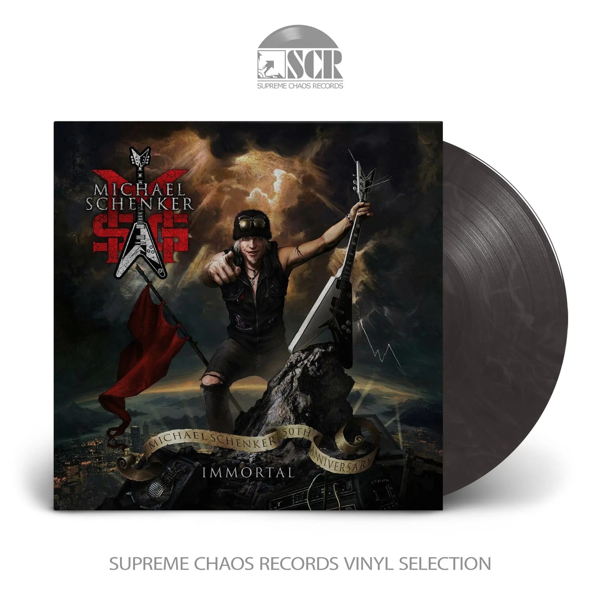 MSG (MICHAEL SCHENKER GROUP) - Immortal · BLACK/WHITE LP (Hard Rock Vinyl)