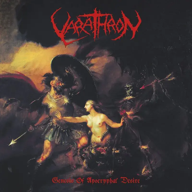VARATHRON - Genesis Of Apocryphal Desire · CLEAR LP (Black Metal Vinyl) · Bild 1