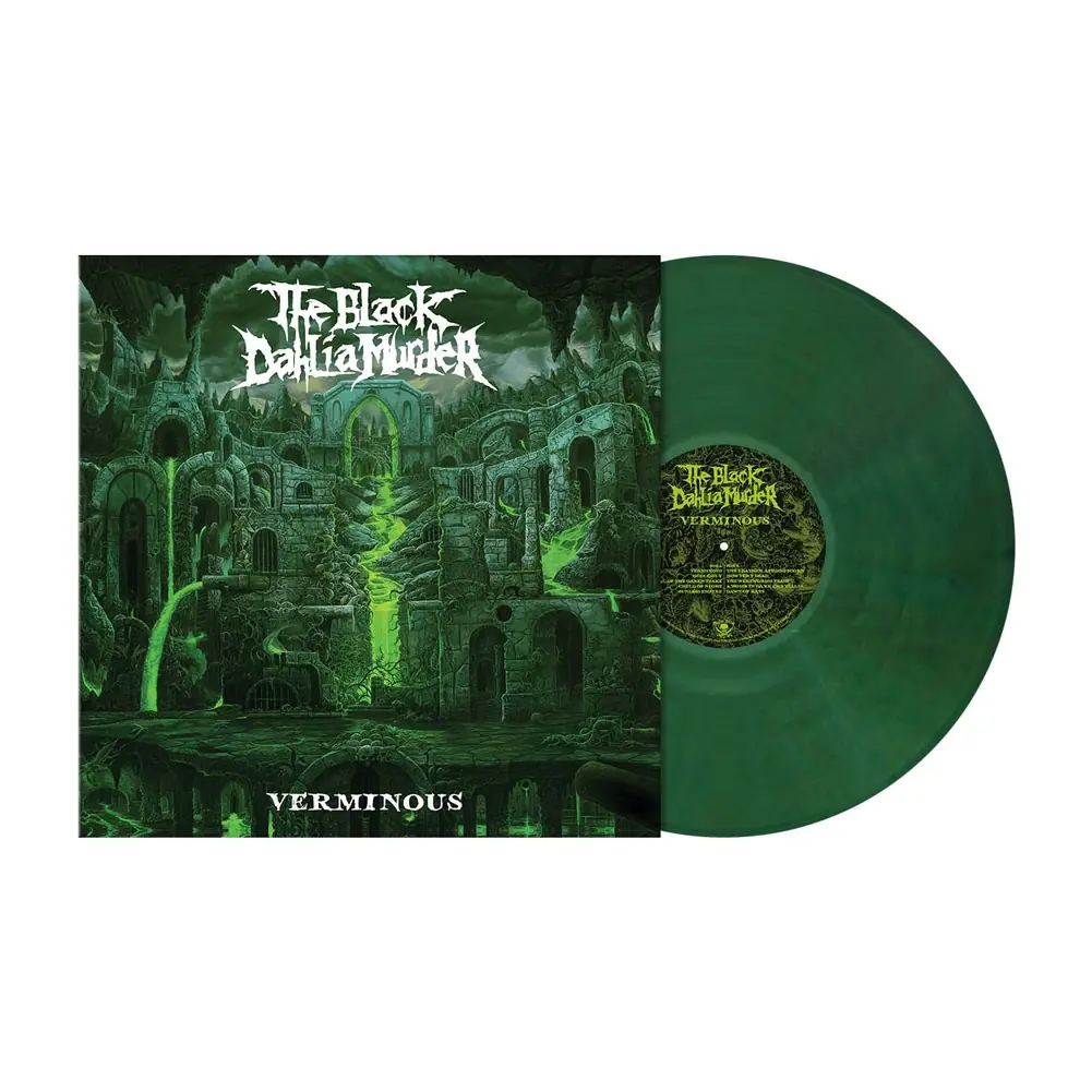 THE BLACK DAHLIA MURDER · Verminous | EVERGREEN MARBLED LP THE BLACK DAHLIA MURDER · Verminous | EVERGREEN MARBLED LP (Melodic Death Metal Vinyl)