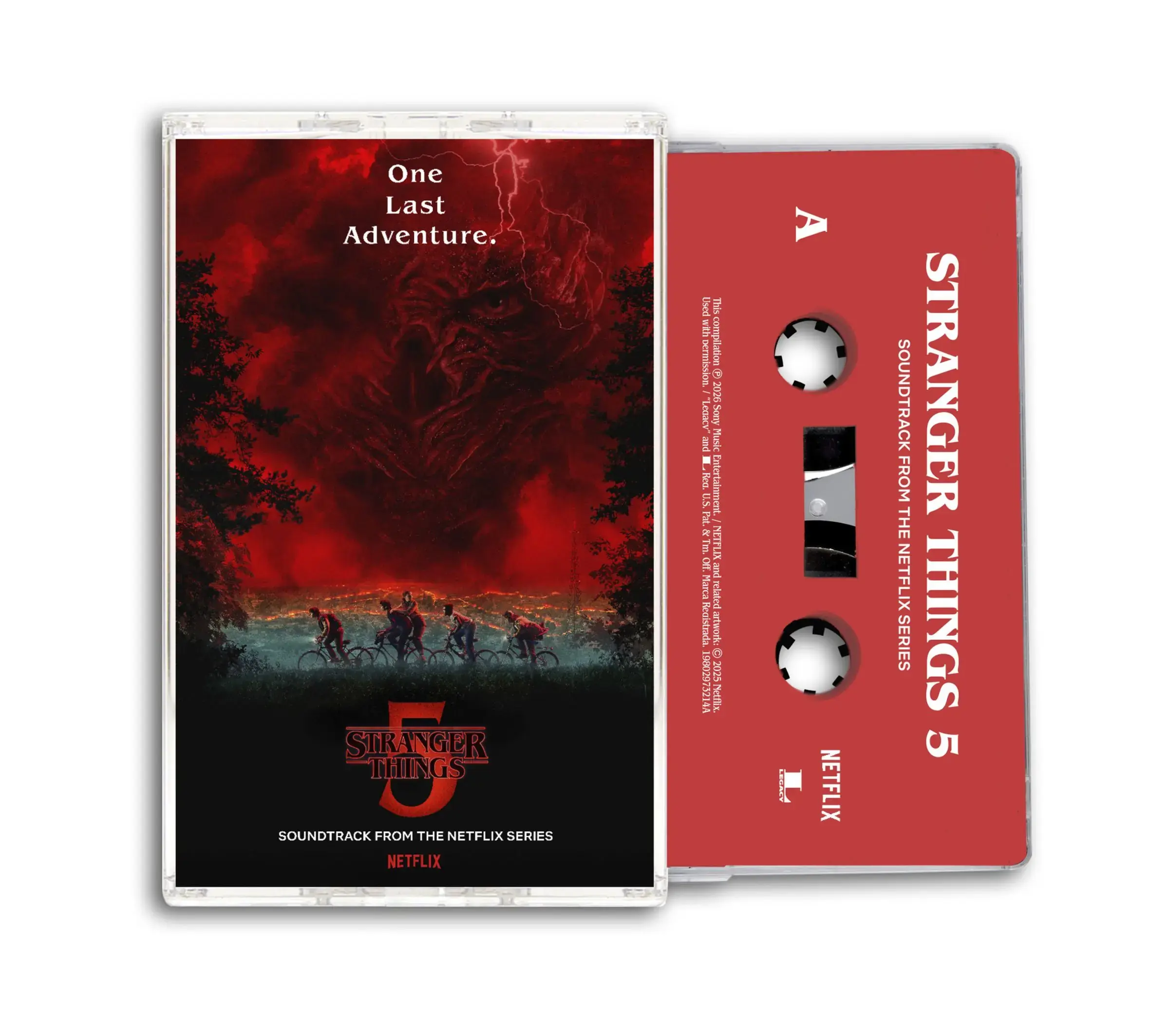 VARIOUS - Stranger Things 5 (Soundtrack From The Netflix Series) · RED TAPE (Soundtrack Tapes)