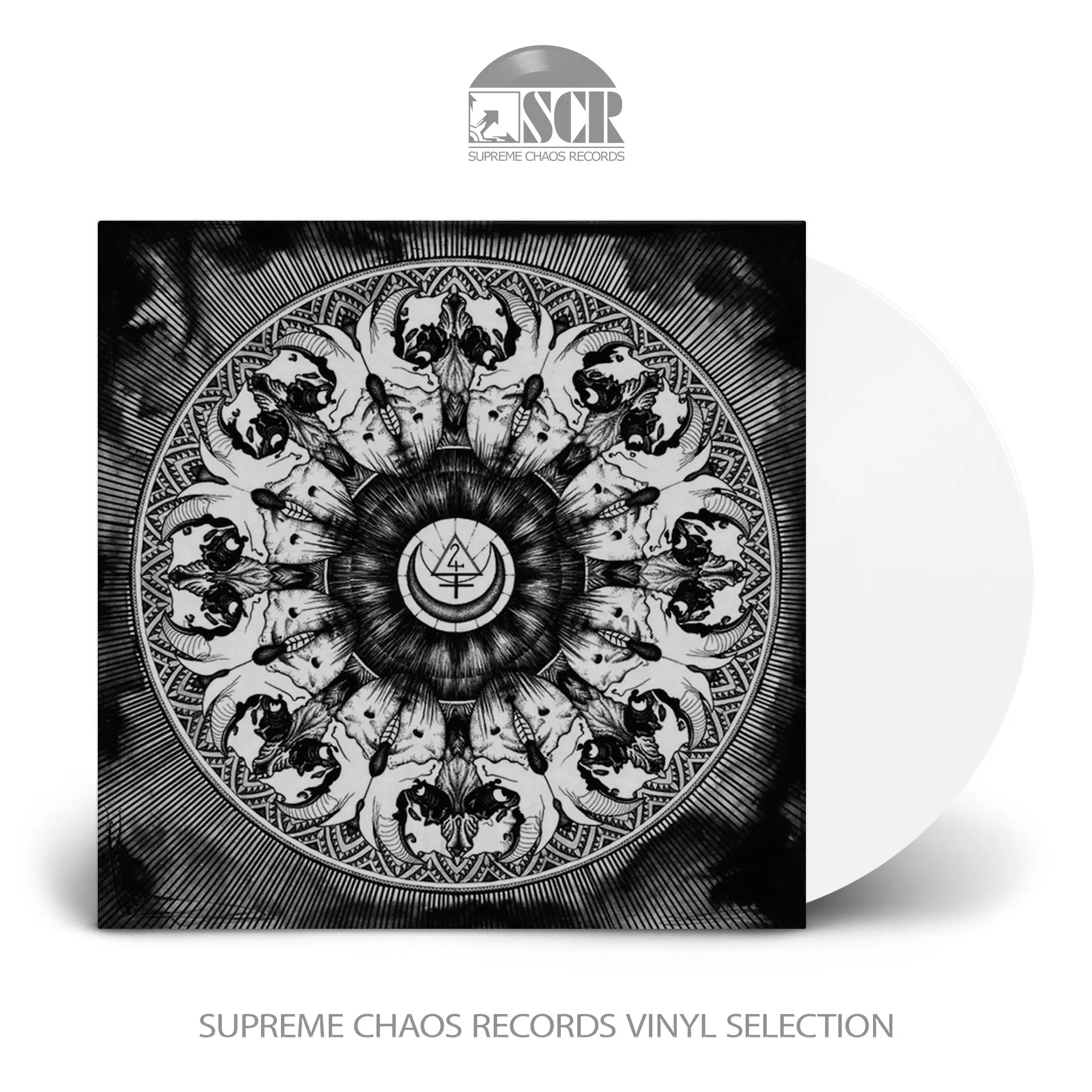 SANGHARSHA / BLANK - Split · WHITE LP SANGHARSHA / BLANK - Split · WHITE LP (Sludge Vinyl)