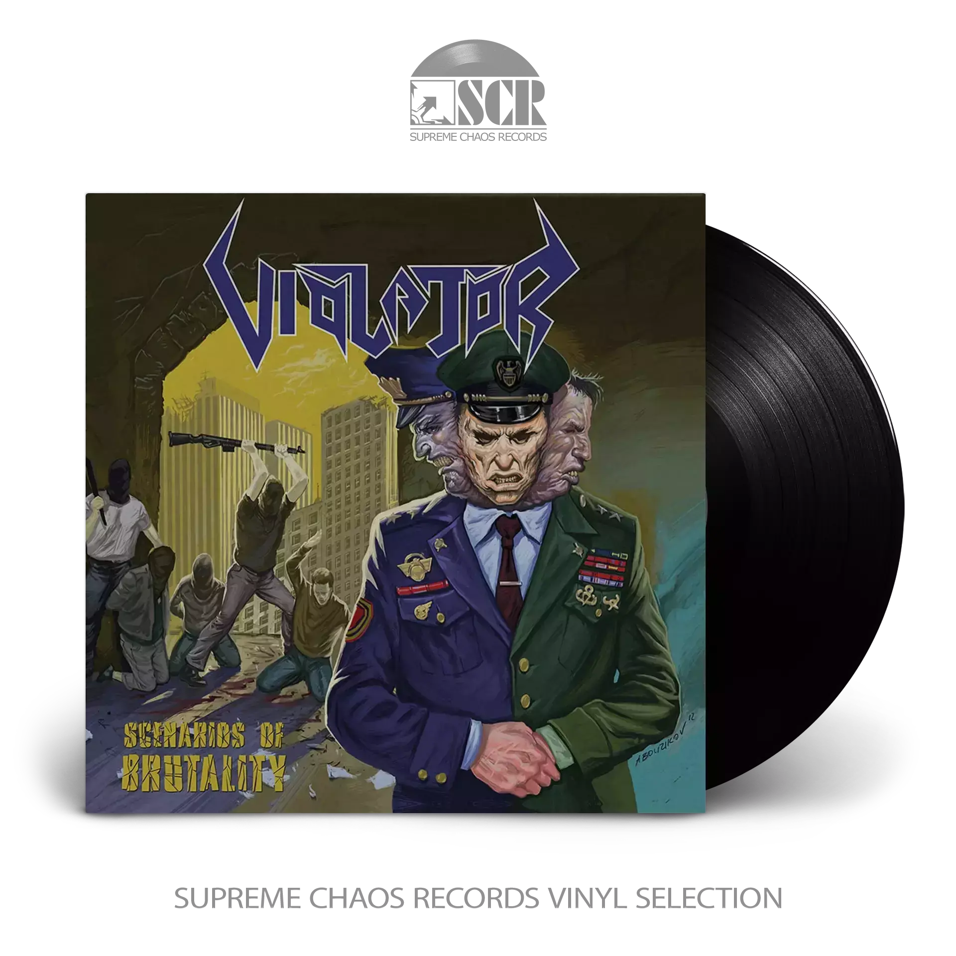 VIOLATOR · Scenarios Of Brutality | BLACK LP (Thrash Metal Vinyl)