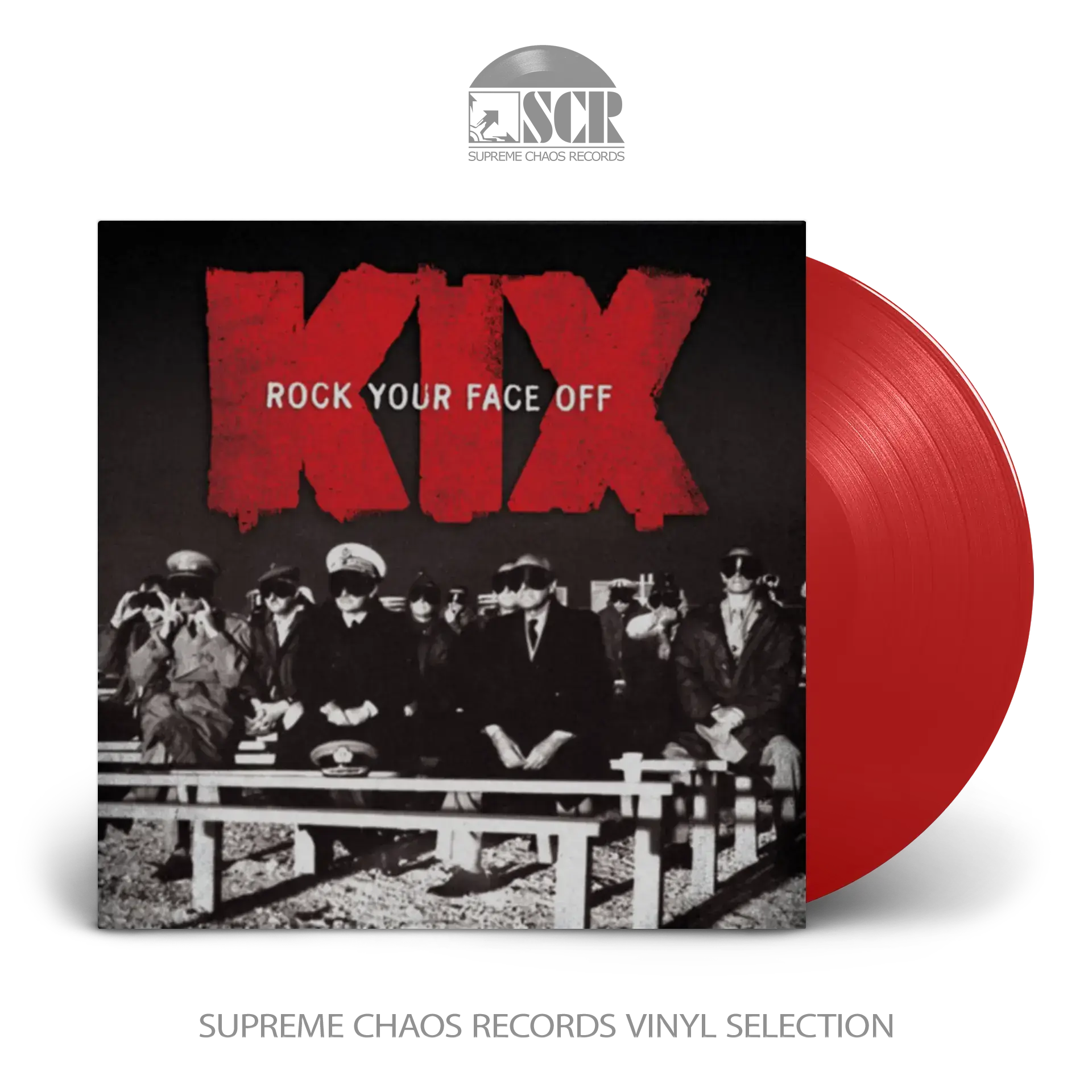 KIX - ROCK YOUR FACE OFF · RED LP KIX - ROCK YOUR FACE OFF · RED LP (Hard Rock Vinyl)
