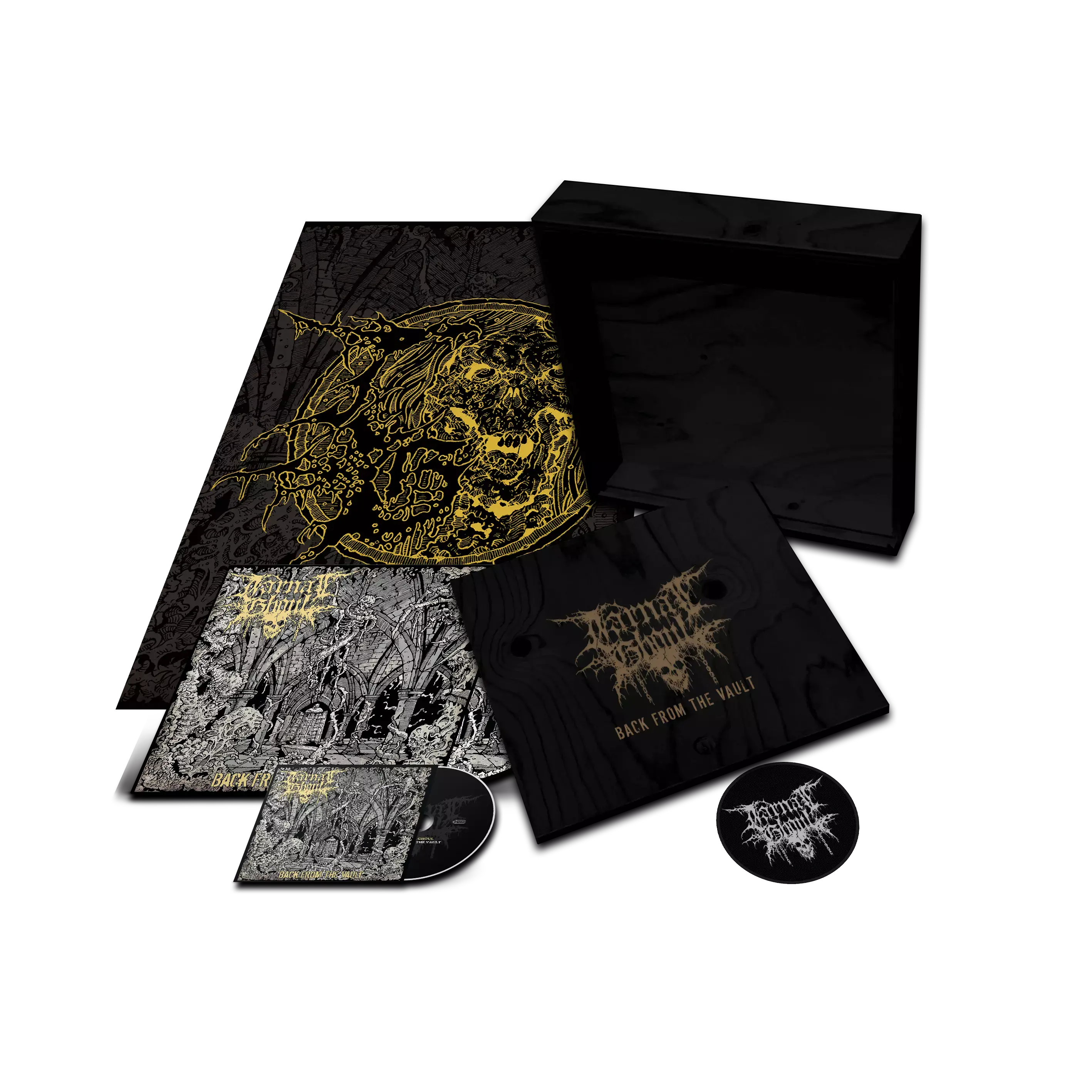 CARNAL GHOUL - Back From The Vault · WOODEN BOX SET CARNAL GHOUL - Back From The Vault · WOODEN BOX SET (Death Metal Vinyl)
