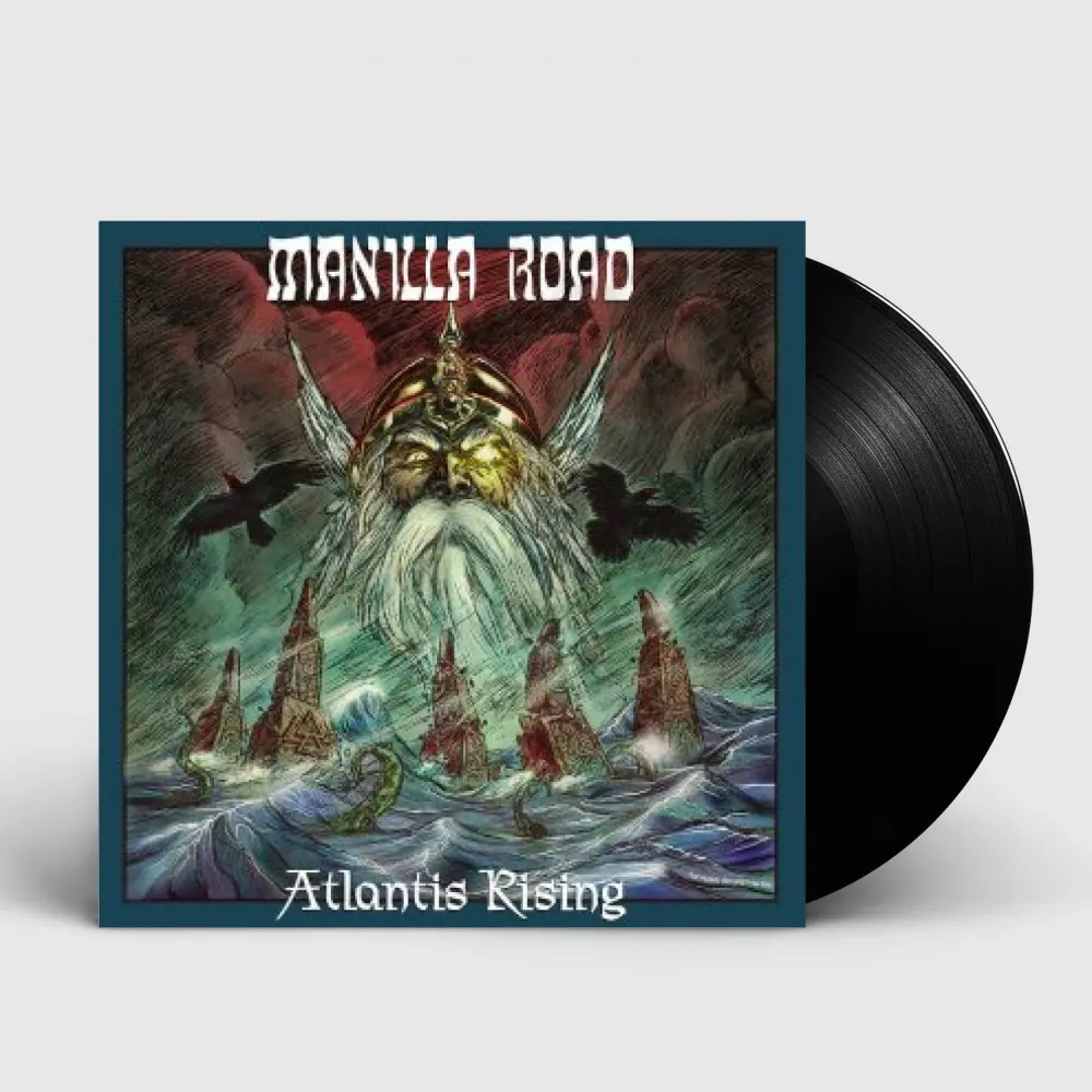 MANILLA ROAD - Atlantis Rising · BLACK LP MANILLA ROAD - Atlantis Rising · BLACK LP (Heavy Metal Vinyl)