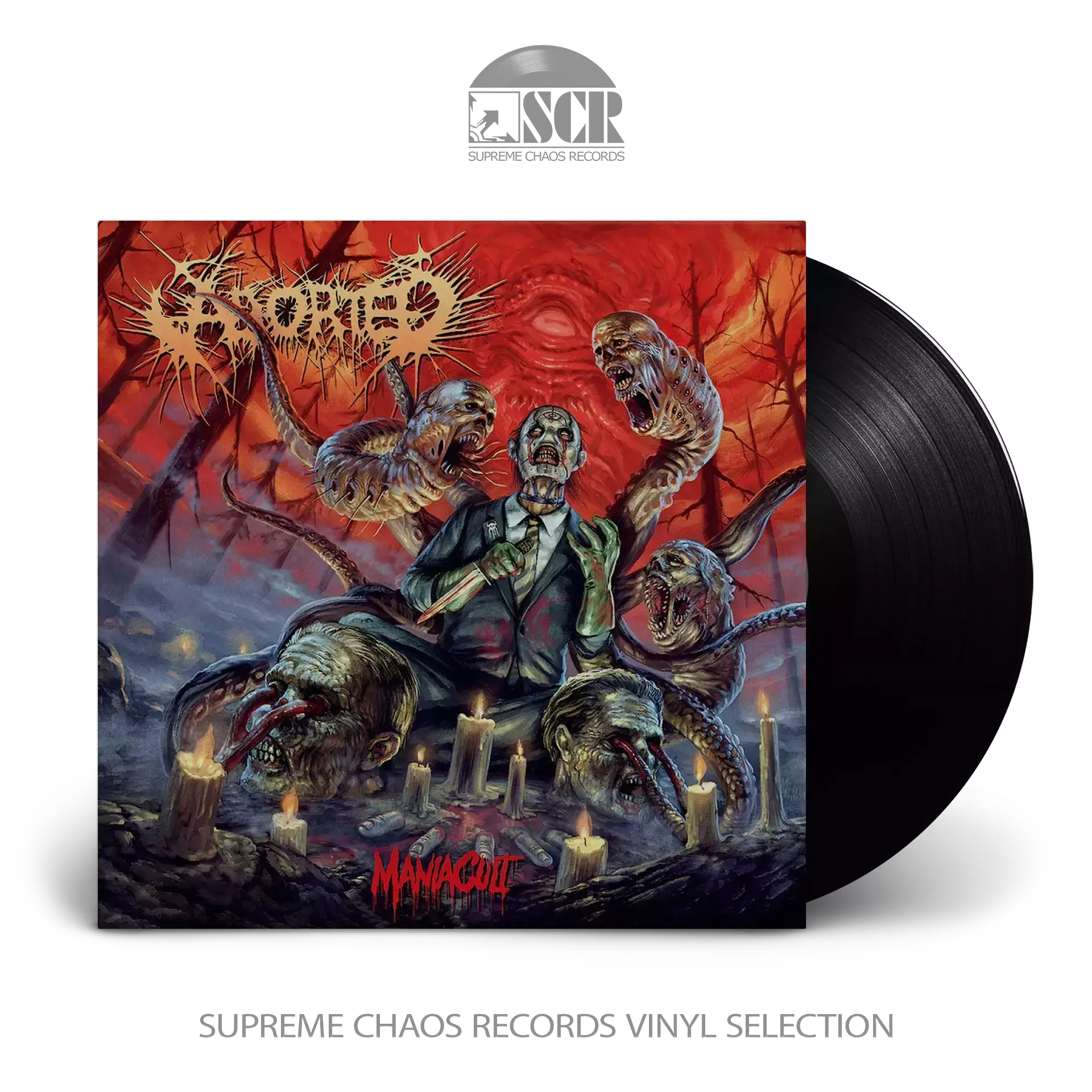 ABORTED - ManiaCult · BLACK LP+CD (Death Metal Vinyl)