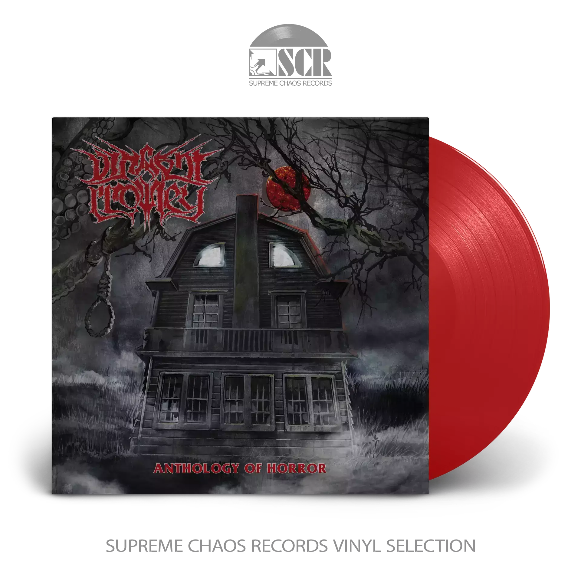 VINCENT CROWLEY - Anthology Of Horror · RED LP (Death Metal Vinyl)