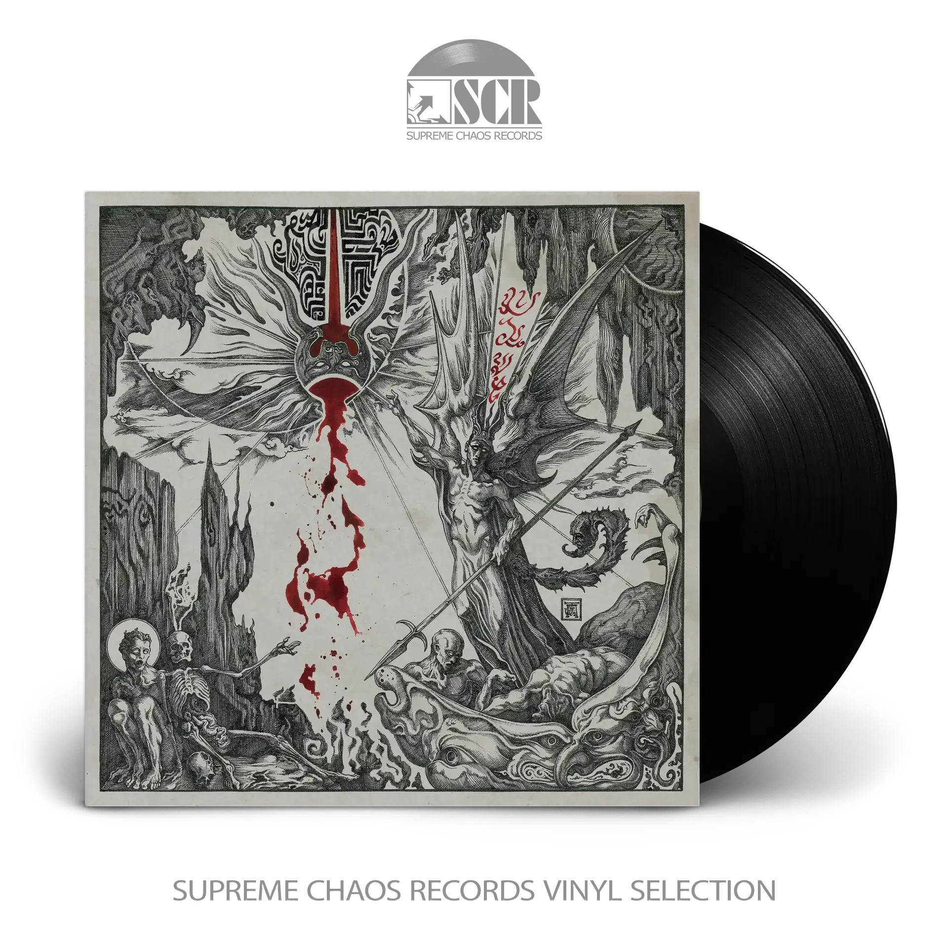ENTHRONED - Ashspawn · BLACK LP (Black Metal Vinyl)
