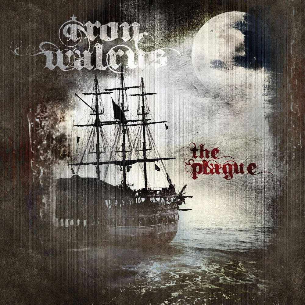 IRON WALRUS · The Plague | RED/BLACK LP (Sludge Vinyl) · Bild 1
