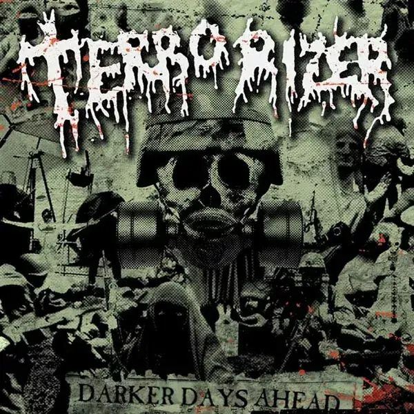 TERRORIZER · Darker Days Ahead | BLACK LP (Grindcore/Death Metal Vinyl) · Bild 1
