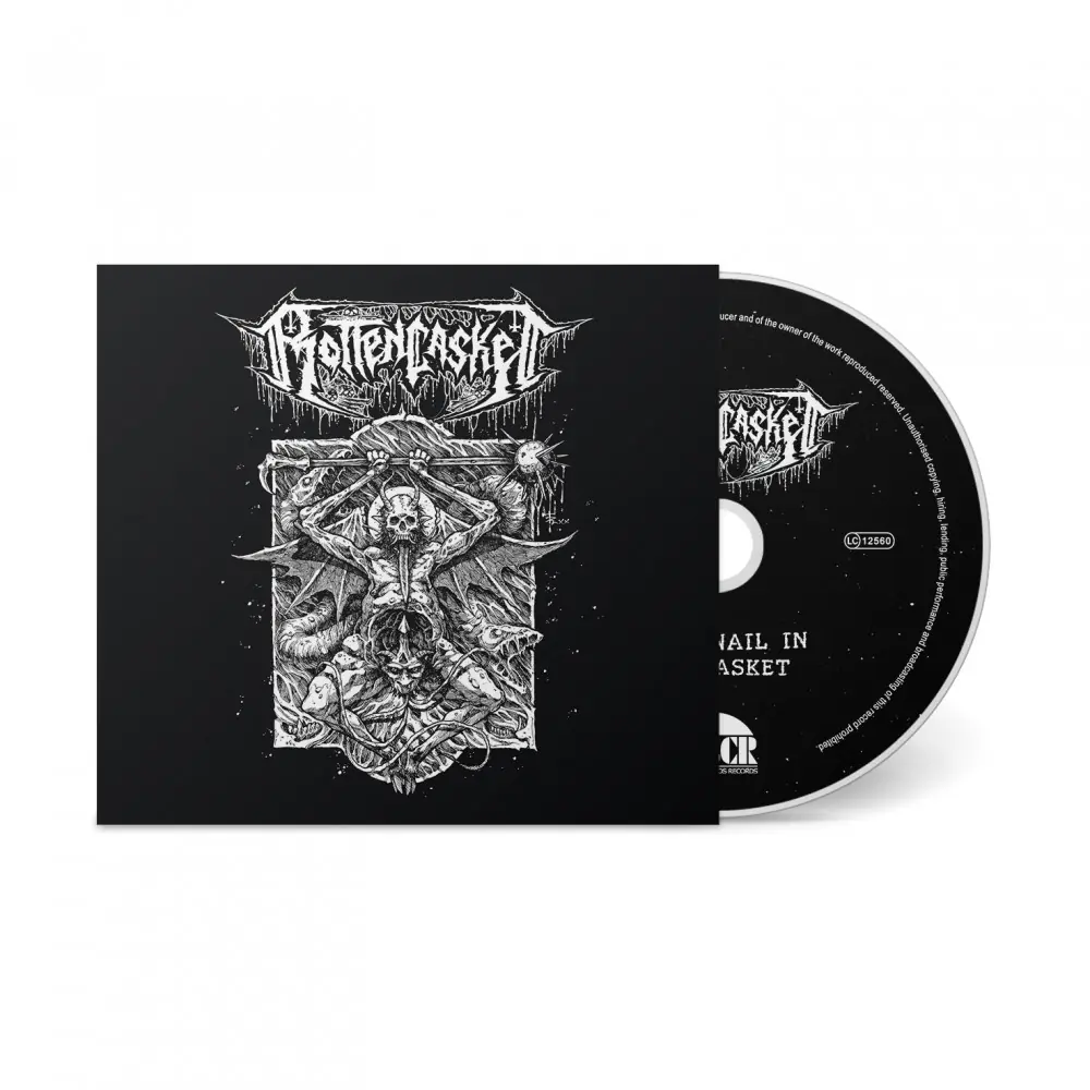 ROTTEN CASKET - First Nail in the Casket · DIGIPAK CD (Death Metal CDs)