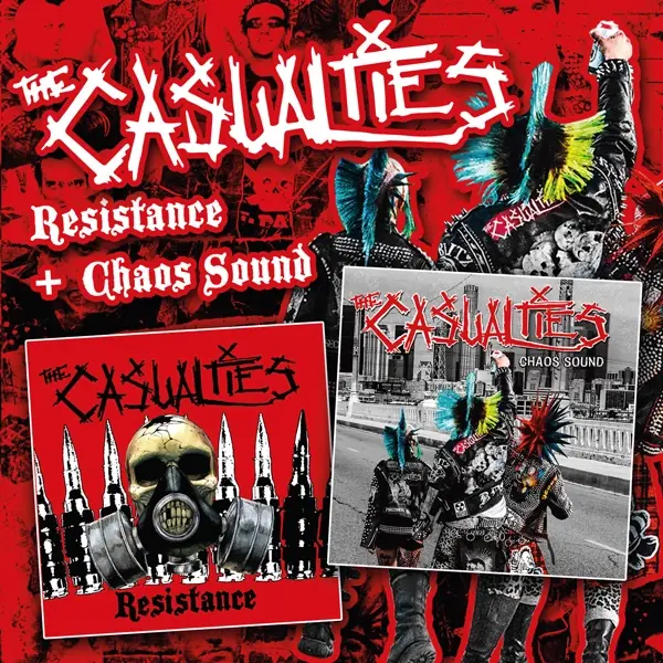CASUALTIES · Resistance + Chaos Sound | 2CD CASUALTIES · Resistance + Chaos Sound | 2CD (Street Punk CDs)