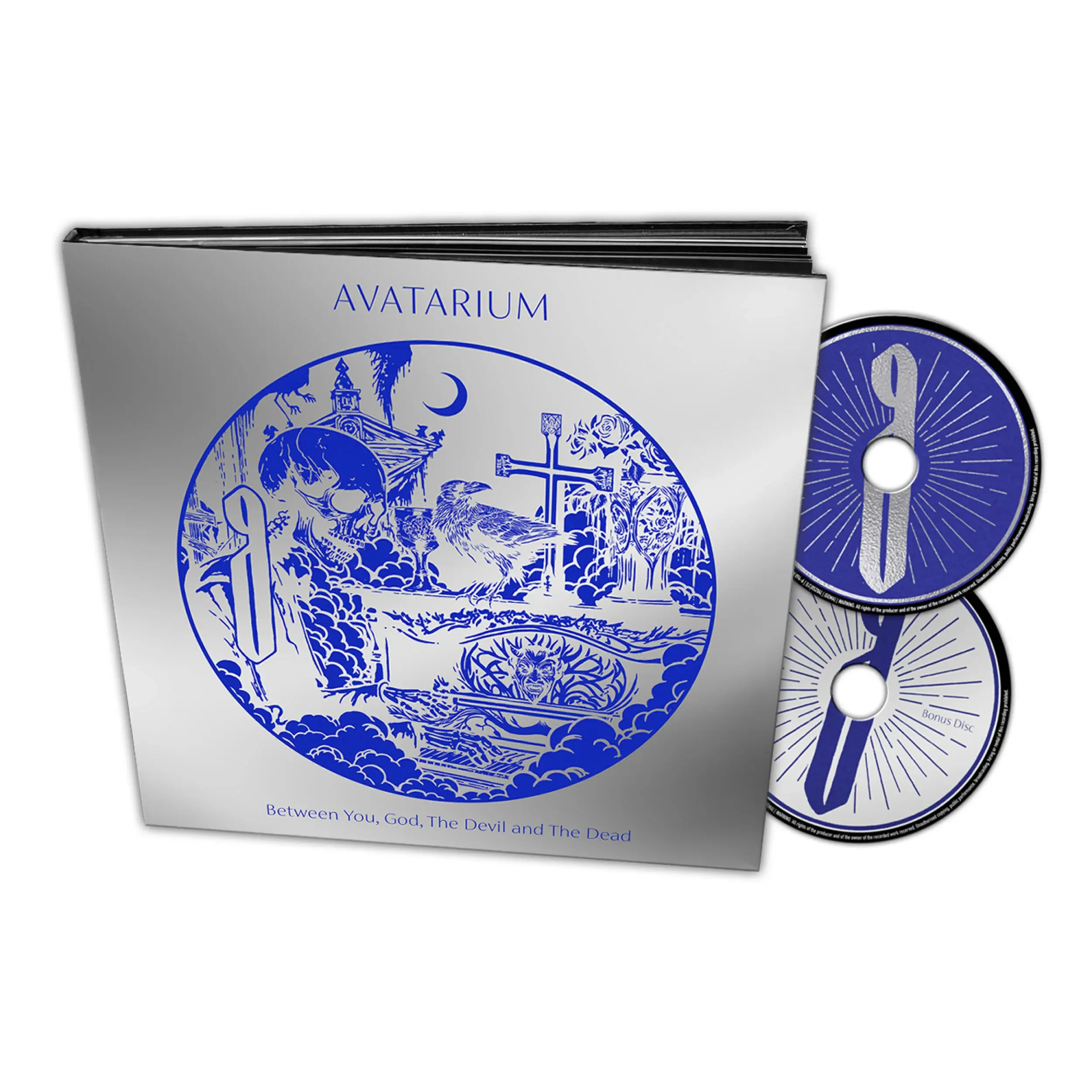 AVATARIUM - Between You, God, The Devil and The Dead · 2CD EARBOOK (Doom Metal CDs)