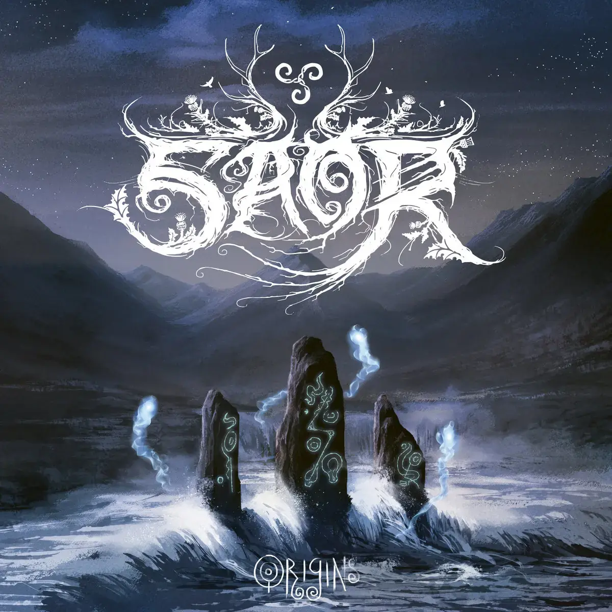 SAOR · Origins | TRANSPARENT BLUE LP · Bild 1 SAOR · Origins | TRANSPARENT BLUE LP (Black Metal Vinyl) · Bild 1