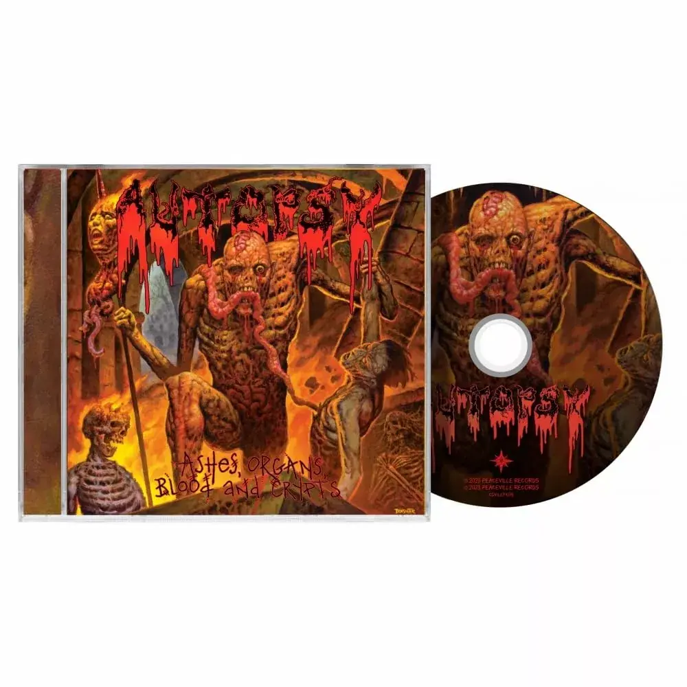AUTOPSY - Ashes, Organs, Blood And Crypts · CD AUTOPSY - Ashes, Organs, Blood And Crypts · CD (Death Metal CDs)