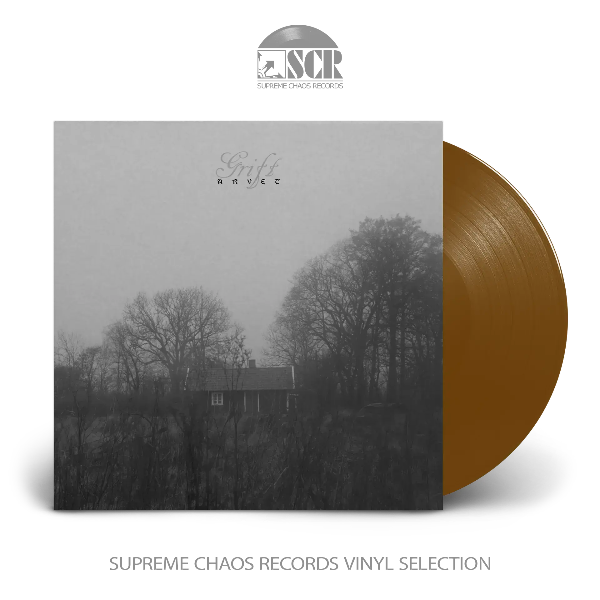 GRIFT · Arvet | BROWN LP (Black Metal/Post Black Metal/Rock Vinyl)