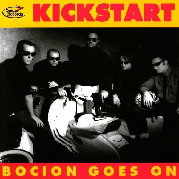 KICKSTART - Bocion Goes On · BLACK 7" EP · Bild 1 KICKSTART - Bocion Goes On · BLACK 7" EP (Rock Vinyl) · Bild 1