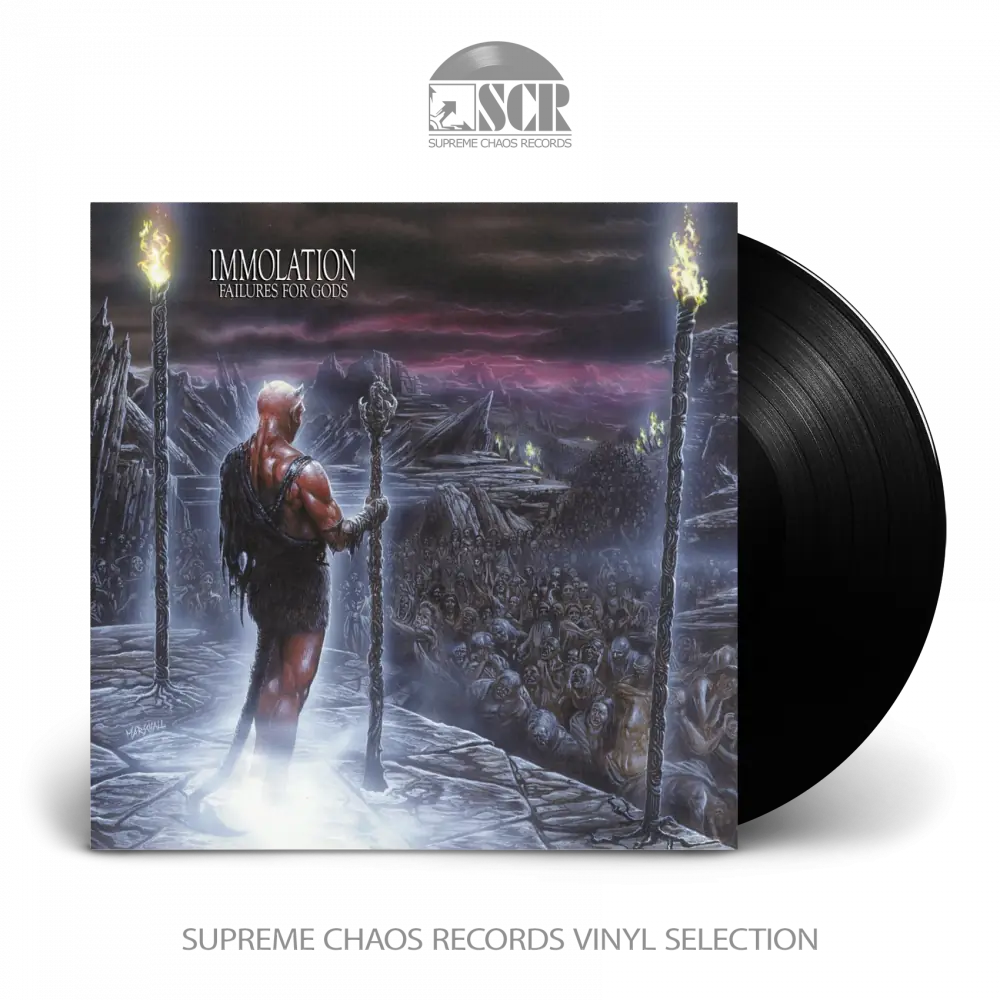 IMMOLATION · Failures For Gods (Re-Release) | BLACK LP IMMOLATION · Failures For Gods (Re-Release) | BLACK LP (Death Metal Vinyl)