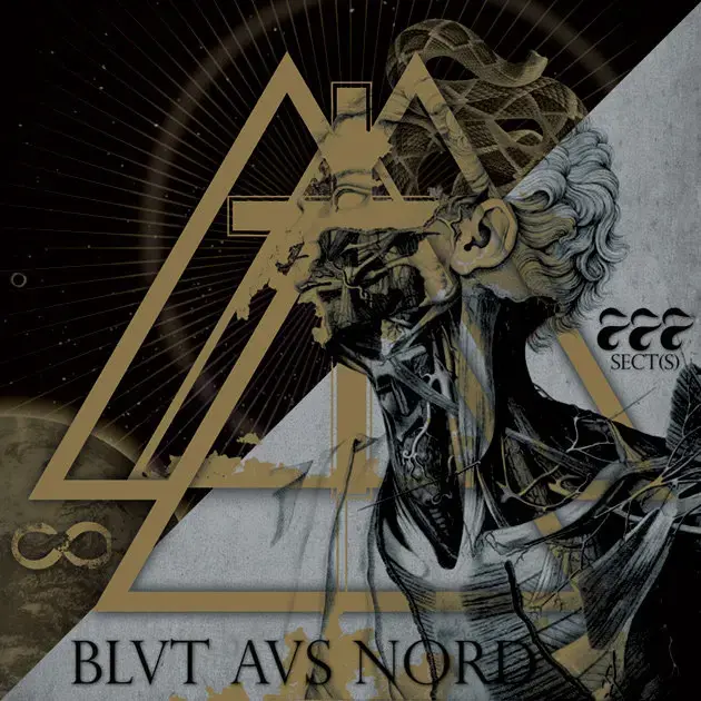 BLUT AUS NORD - 777 - Sect(s) · BEER/BLACK MARBLED LP · Bild 1 BLUT AUS NORD - 777 - Sect(s) · BEER/BLACK MARBLED LP (Black Metal Vinyl) · Bild 1